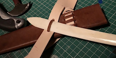 Medieval craft: Leather pouch making- with Historia Normannis  primärbild