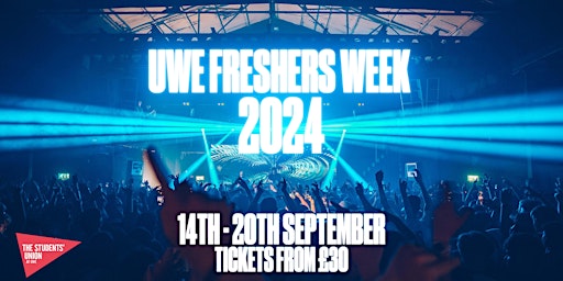 The OFFICIAL UWE Bristol Freshers' Week Wristband 2024 primary image