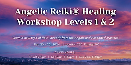 Angelic Reiki® Healing Workshop Levels 1 & 2 primary image
