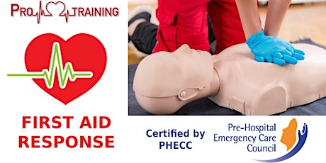 First Aid Response Training certified by PHECC