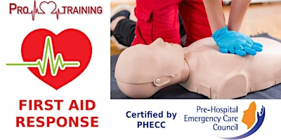 Imagem principal de First Aid Response Training certified by PHECC