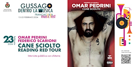 Omar Pedrini "Cane Sciolto Reading Red Tour" a Gussago  primärbild