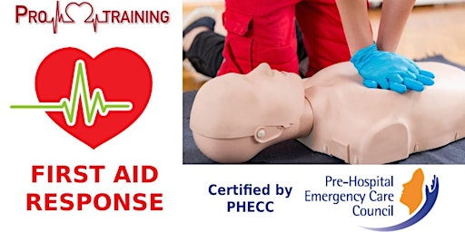 Imagem principal de First Aid Response Refresher Training certified by PHECC
