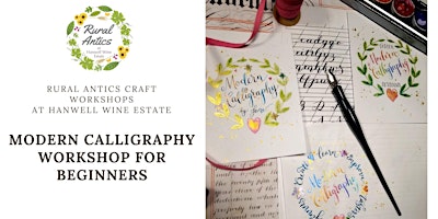 Modern Calligraphy Workshop for Beginners primary image