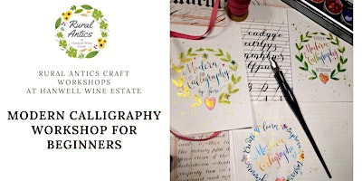 Imagem principal do evento Modern Calligraphy Workshop for Beginners