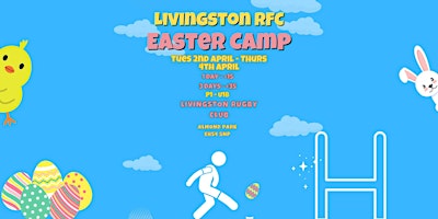 Immagine principale di Livingston Rugby Club Mini Easter Camp 