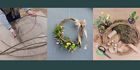Make a Living Spring Wreath with Kate of Sow & Sprout Flower Co.
