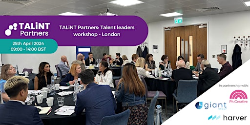 TALiNT Partners: Talent Leaders Workshop - London primary image