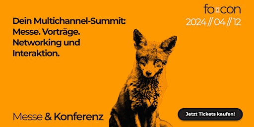 Imagem principal do evento foxcon : Dein Multichannel-Summit