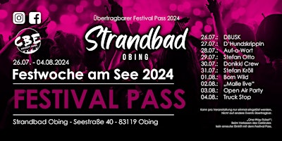 FESTIVAL PASS - Festwoche am See 2024 primary image