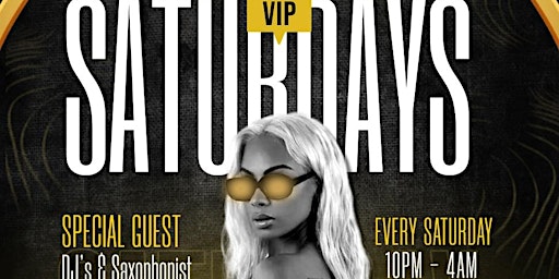 Primaire afbeelding van Afrobeats VIP Saturdays :: All Black Party