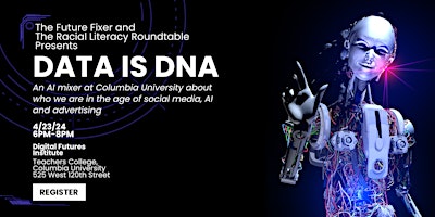 Data is DNA: Who are We in the Age of Social Media, AI And Advertising primary image