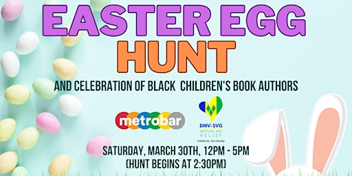 Primaire afbeelding van Easter Egg Hunt and Celebration of Black Children's Book Authors