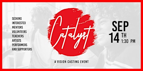 Catalyst: A Vision Casting Event primary image