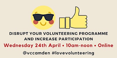 Imagem principal de Disrupt Your Volunteering Programme and Increase Participation