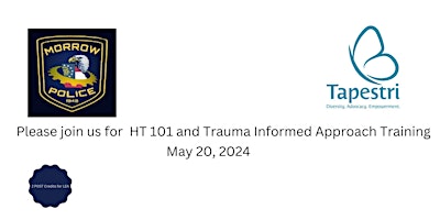 Hauptbild für Human Trafficking 101 and Trauma Informed Training