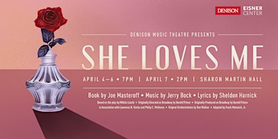 Music Theatre presents: 'She Loves Me' primary image