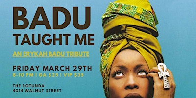 Imagen principal de Badu Taught Me: An Erykah Badu Tribute