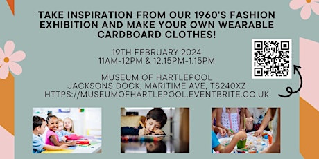 Image principale de Become a Fashion Designer @ The Museum of Hartlepool!    11am Session