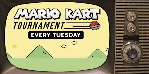 Imagem principal do evento Mario Kart Tournament | 16-Bit Charlotte