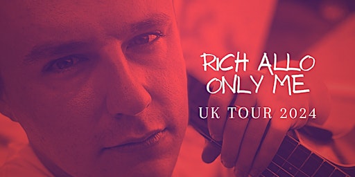Imagem principal do evento Rich Allo - Live At The Bugle, Brighton - Only Me UK Tour 2024