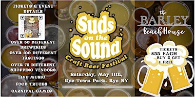 Imagem principal do evento SUDS ON THE SOUND CRAFT BEER FESTIVAL