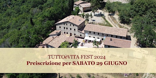 Hauptbild für TUTTOèVITA FEST 2024 Sabato