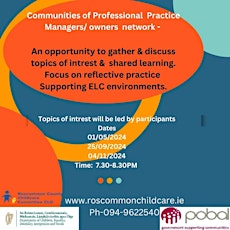 Communities of Professional Practice- Managers/ owners network