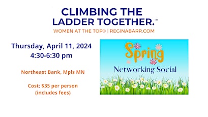 Spring 2024 Networking Social for Professional Women