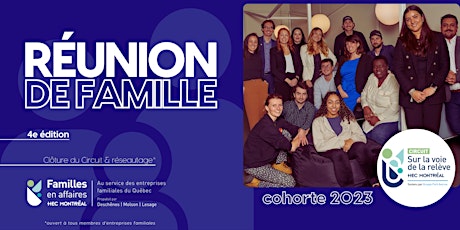 Imagen principal de Réunion de Famille - 4e édition!
