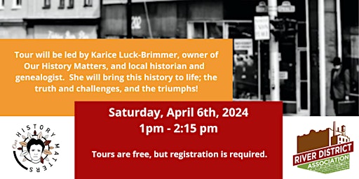 River District  Black History Tour primary image