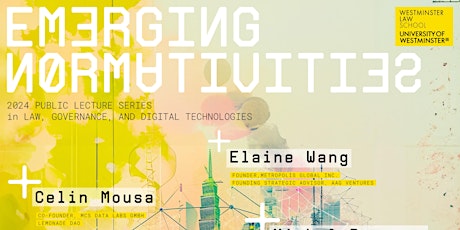 Law, Governance, and Digital Technologies: Emerging Normativities