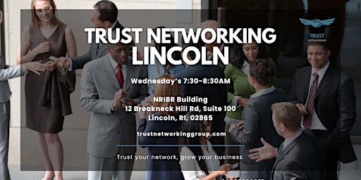 Trust Networking - Lincoln primary image