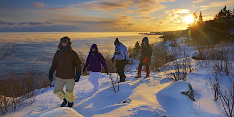 Guided Snowshoe or Winter Hike at Oberg Mountain