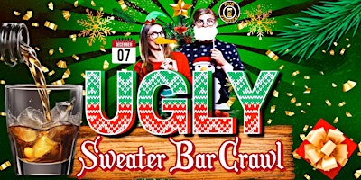 Imagem principal do evento Ugly Sweater Bar Crawl - Hilo, HI