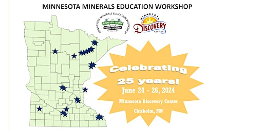 2024 Minnesota Minerals Education Workshop for K-12 Educators primary image