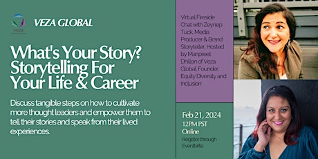 What's Your Story? Storytelling For Your Life & Career primary image