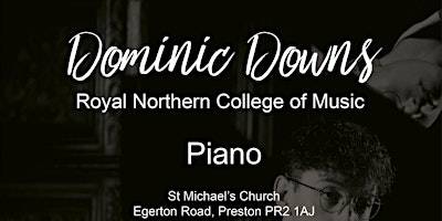 Piano Recital by Dominic Downs primary image