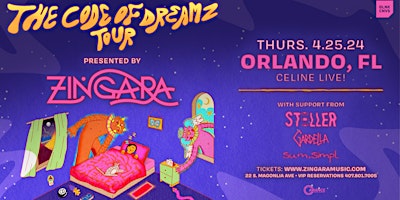 Imagem principal do evento Zingara - Orlando, FL - Code of Dreamz Tour