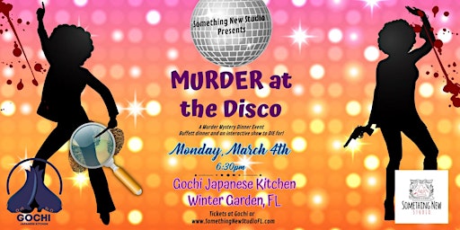 MURDER at the Disco - an interactive disco murder mystery dinner event primary image