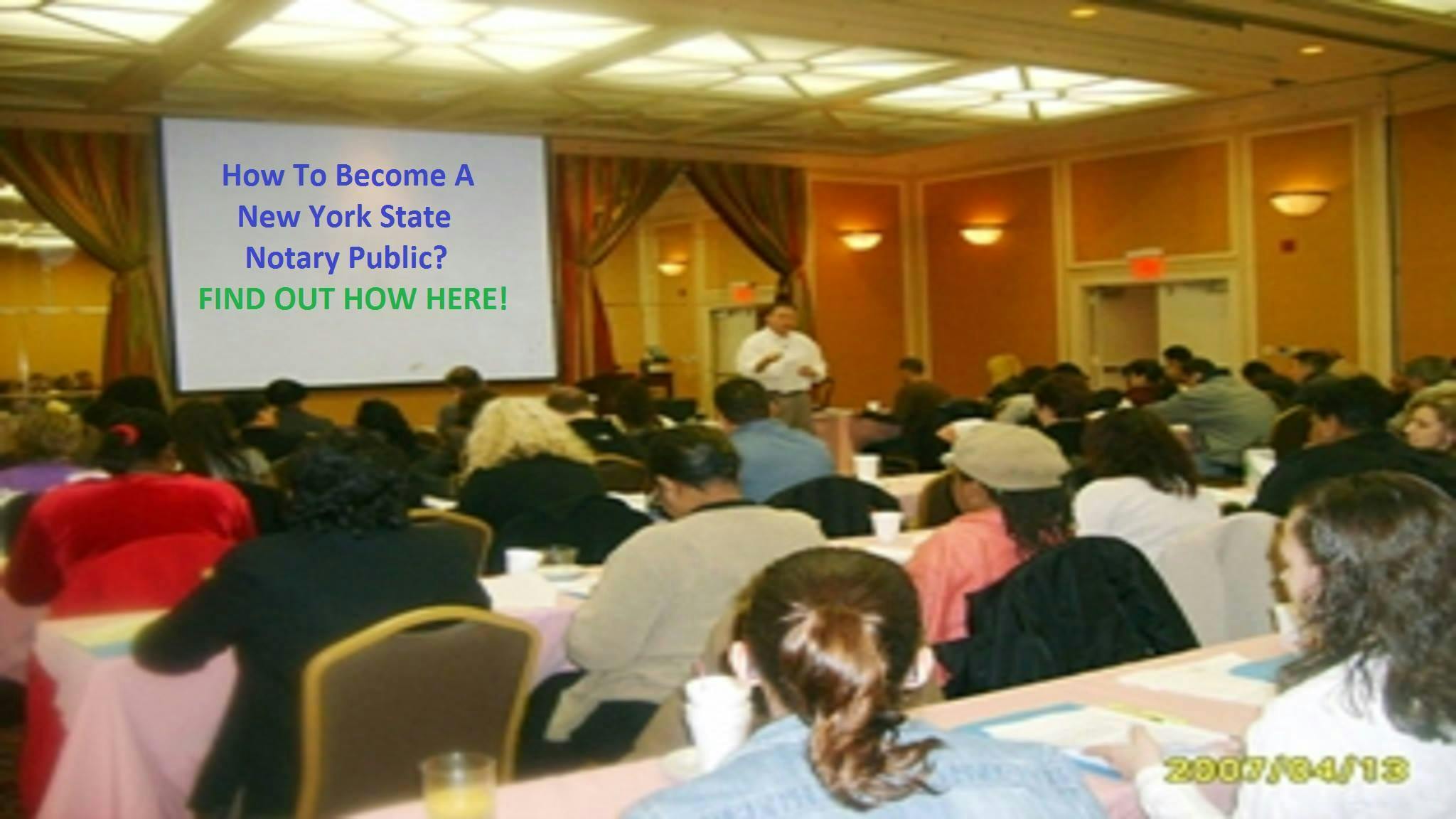 Westchester / White Plains - Become A N.Y.S. Notary Public - Exam Prep 5 hrs.