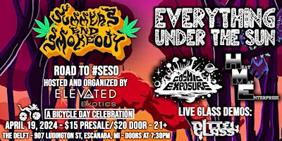 Primaire afbeelding van Road To #SESO feat. Everything Under The Sun, Cosmic Exposure, Heat Map Ent