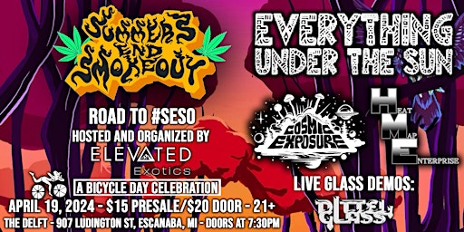 Imagem principal do evento Road To #SESO feat. Everything Under The Sun, Cosmic Exposure, Heat Map Ent