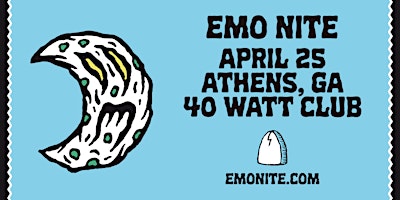 Imagem principal do evento Emo Nite 40 Watt -  Athens, GA