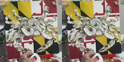 Image principale de Oyster shell Crab! Pasadena, The Office with Artist Katie Detrich!