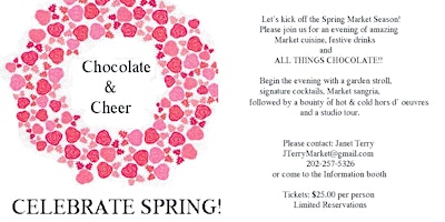 Primaire afbeelding van Chocolate & Cheer: Celebrate Spring with Sangria, Festive Food & Chocolate