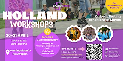 SKATEROBICS IS COMING TO THE NETHERLANDS - BACK UP primary image