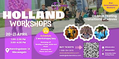 SKATEROBICS IS COMING TO THE NETHERLANDS - BACK UP primary image