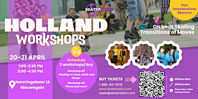 Imagem principal do evento SKATEROBICS IS COMING TO THE NETHERLANDS - BACK UP