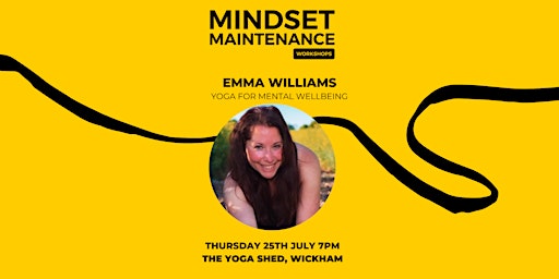 Hauptbild für Mindset Maintenance Workshop - Yoga for Mental Wellbeing